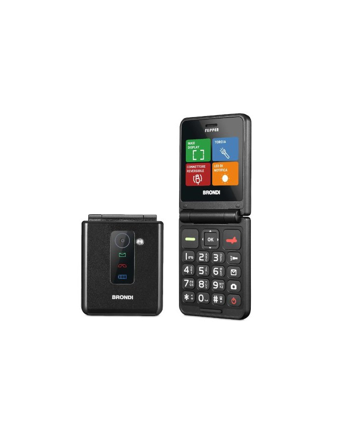 BRONDI FLIPPER DUAL SIM NERO ITALIA