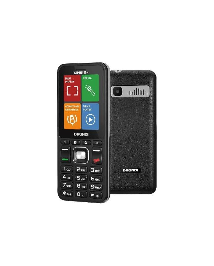 BRONDI KING 2+ DUAL SIM BLACK ITALIA