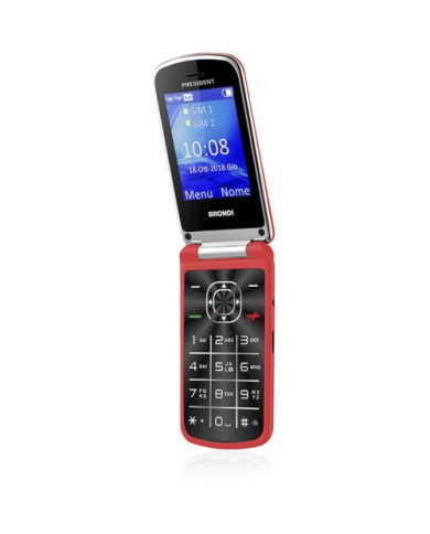 BRONDI PRESIDENT DUAL SIM RED ITALIA