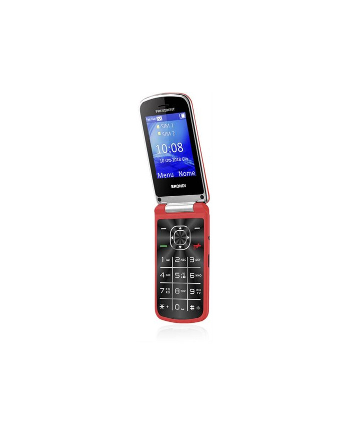BRONDI PRESIDENT DUAL SIM RED ITALIA