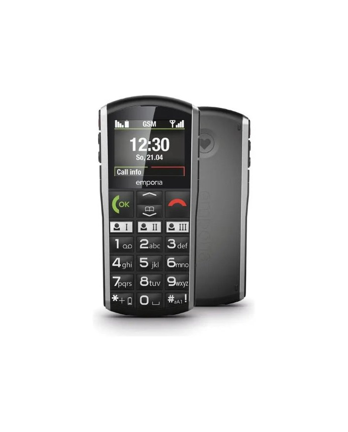 EMPORIA SIMPLICITY TASTI GRANDI BLACK ITALIA