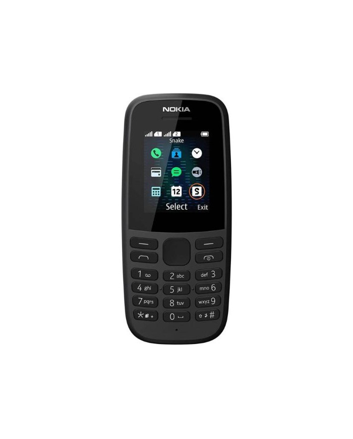 NOKIA 105 2019 DUAL SIM BLACK