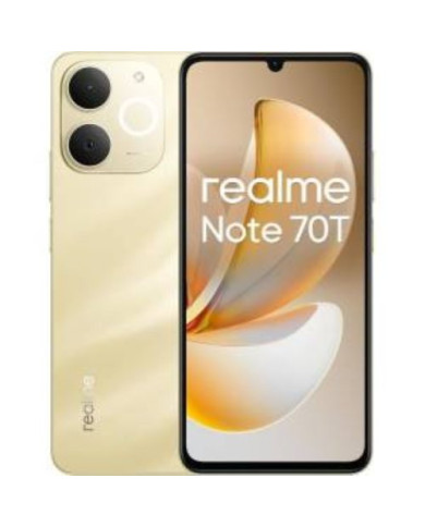 REALME NOTE 70T 4G 4+256GB 6.74" BEACH GOLD EUROPA