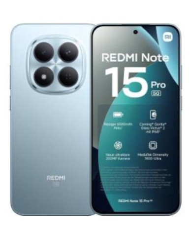 XIAOMI REDMI NOTE 15 PRO 5G 8+256GB 6.83" GLACIER BLUE EUROPA