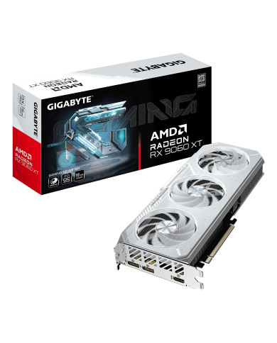 GIGABYTE GAMING Scheda Grafica Radeon RX 9060 XT OC ICE 16G - 16GB GDDR6, 256bit, PCI-E 5.0, 3320 MHz Core Clock, 2 x DisplayPor