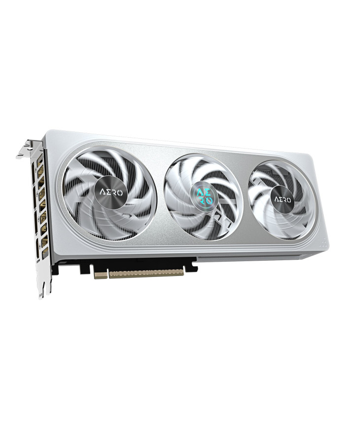 GIGABYTE GeForce RTX 5060 AERO OC 8G Scheda Grafica - 8GB GDDR7, 128bit, PCI-E 5.0, 2595 MHz Frequenza core, 3 x DisplayPort, 1 