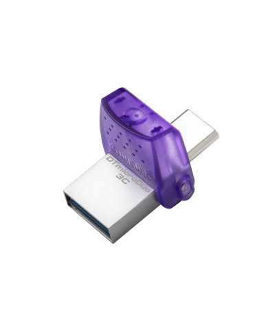 Kingston Technology DataTraveler 256GB microDuo 3C 200MB/s dual USB-A + USB-C