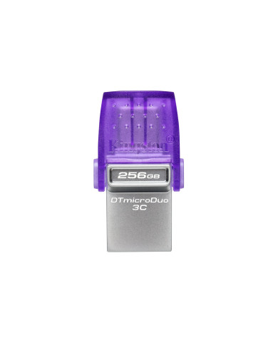 Kingston Technology DataTraveler 256GB microDuo 3C 200MB/s dual USB-A + USB-C