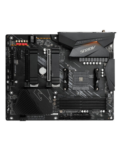 GIGABYTE B550 AORUS ELITE AX V2 Scheda madre - CPU AMD Ryzen 5000, VRM a 12+2 fasi, fino a 4733 MHz DDR4, 1xPCIe 4.0 + 1xPCIe 3.