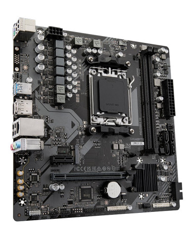 GIGABYTE A620M H Scheda madre - Supporta CPU AMD Ryzen 8000, VRM digitale 5+2+2 fasi, fino a 7200MHz DDR5 (OC), 1xPCIe 4.0 M.2, 