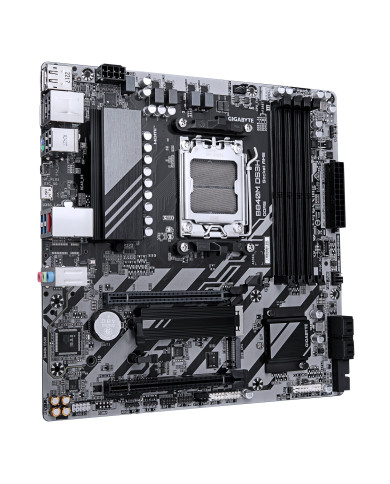 GIGABYTE B840M DS3H Scheda madre - CPU AMD Ryzen 9000, VRM a 8+2+2 fasi, fino a 8200 MHz DDR5, 2xPCIe 4.0 M.2, LAN 2.5GbE, USB 3