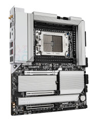 GIGABYTE TRX50 AERO D Scheda madre - Supporta AMD Ryzen Threadripper 9000 Series CPUs, 16+8+4 Phases Digital VRM, up to 7800MHz 