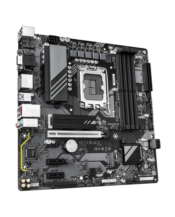 GIGABYTE B760M DS3H GEN5 Scheda Madre – Supporta CPU Intel Core 14ª generazione, VRM digitale a 6+2+1 fasi, fino a 5600 MHz DDR5