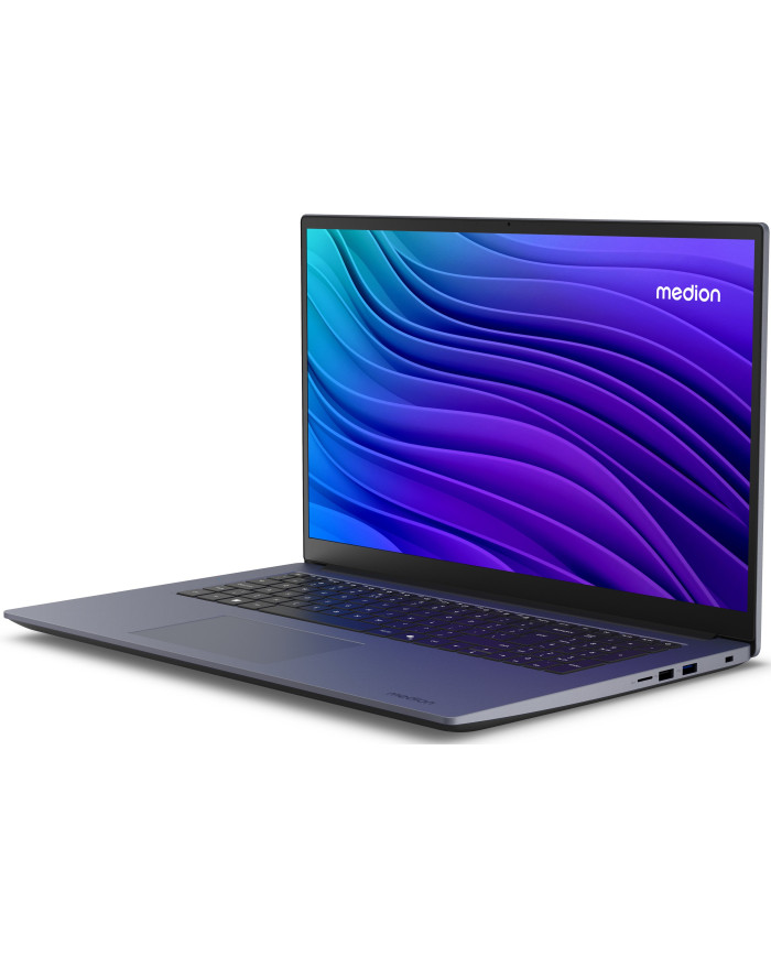 MEDION Avantum 17 E1e MD600001 Intel® N N100 Computer portatile 43,9 cm (17.3") Full HD 4 GB DDR4-SDRAM 128 GB Flash Wi-Fi 6 (80