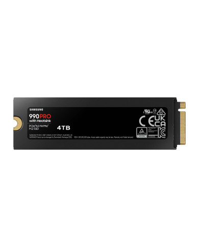 Samsung 990 PRO NVMe 4TB con Dissipatore di calore, SSD interno