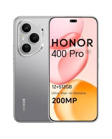 Honor 400 Pro 12+512GB 6.7"5G Lunar Grey DS ITA 10593