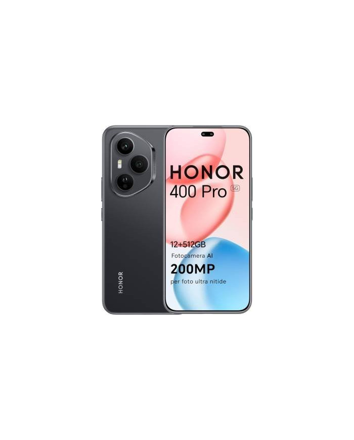 Honor 400 Pro 12+512GB 6.7"5G Midnight Black DS ITA 02266