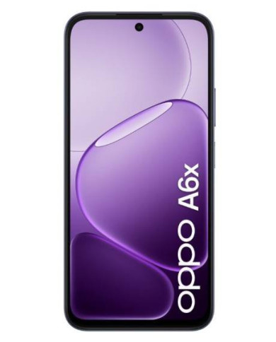OPPO A6x 4+128GB 6.75" 4G Black Purple ITA