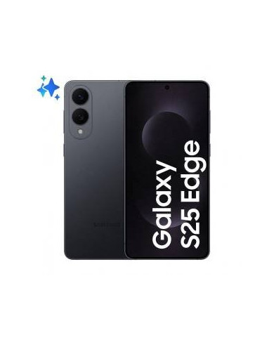 Samsung SM-S937 S25 Edge 12+512GB 6.7" 5G Titanium Jetblack DS EU