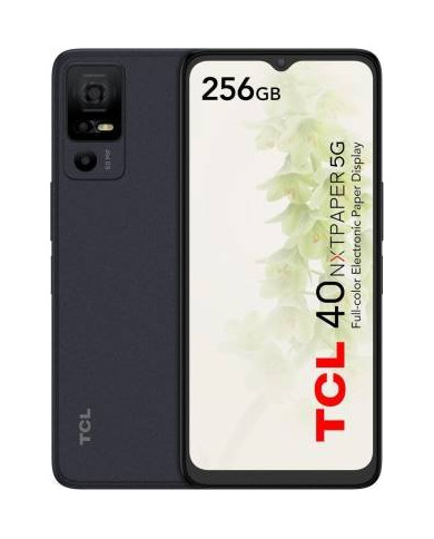 TCL 40 NXTPAPER 6+256GB 6.6" 5G Starlight Black DS TIM