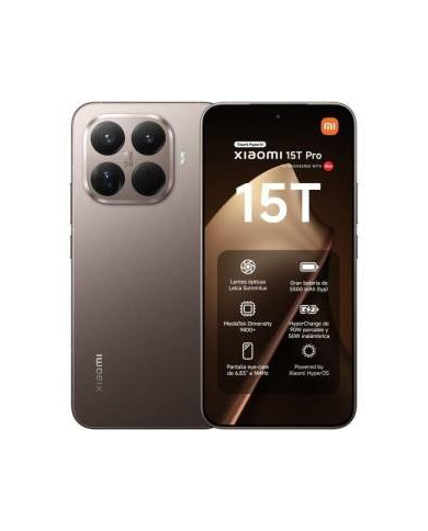 Xiaomi 15T PRO 12+1TB 6.83"5G Mocha Gold DS EU