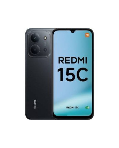Xiaomi Redmi 15c 4+128GB 6.9" 4G Midnight Black DS EU