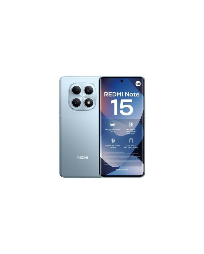 Xiaomi Redmi Note 15 6+128GB 6.77" NFC Glacier Blue DS EU