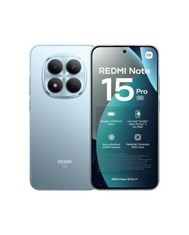Xiaomi Redmi Note 15 Pro 8+256GB 6.83" 5G Glacier Blue EU