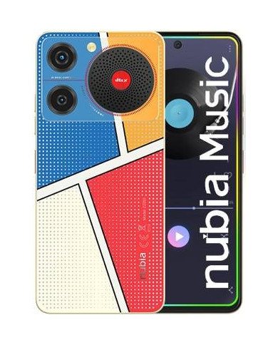 ZTE Nubia Music 4+128GB 6.6" 4G Pop Art ITA