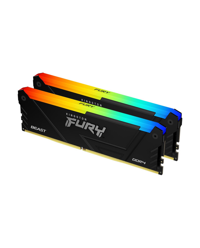 DIMM 32 GB DDR4-3200 (2x 16 GB) Dual-Kit  (schwarz, KF432C16BB12AK2/32, Beast RGB, INTEL XMP)