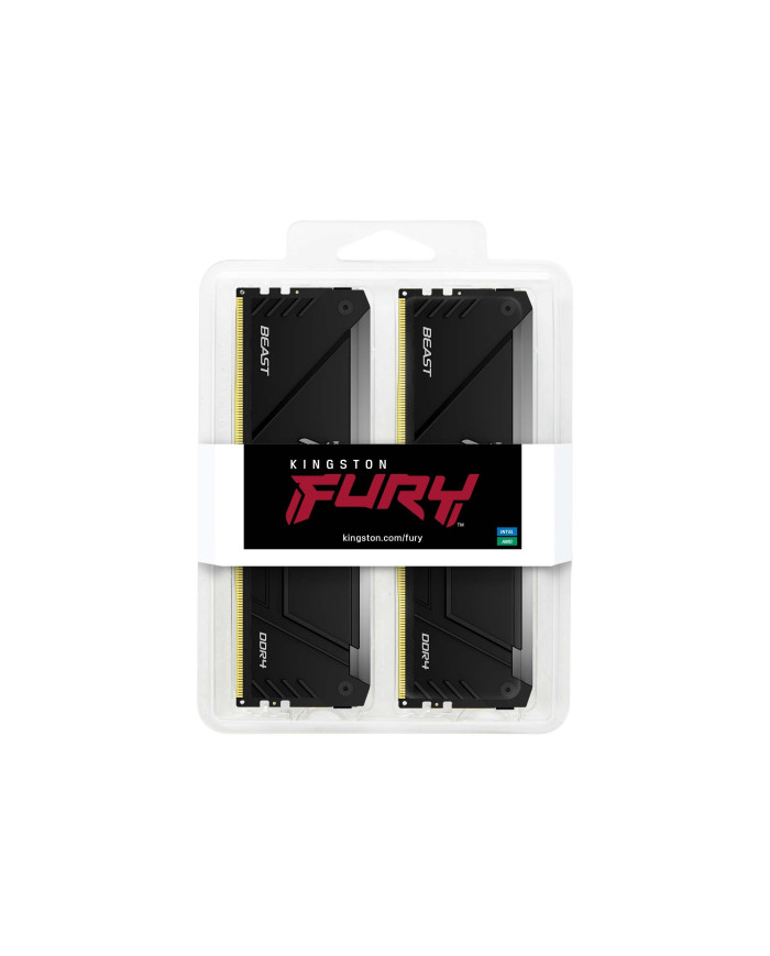 DIMM 64 GB DDR4-3200 (2x 32 GB) Dual-Kit  (schwarz, KF432C16BB2AK2/64, Beast RGB, INTEL XMP)