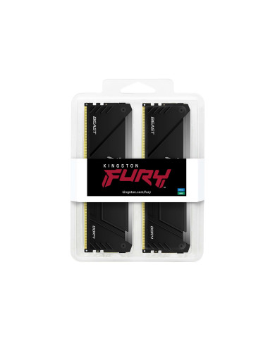 DIMM 32 GB DDR4-3600 (2x 16 GB) Dual-Kit  (schwarz, KF436C18BB2AK2/32, Beast RGB, INTEL XMP)