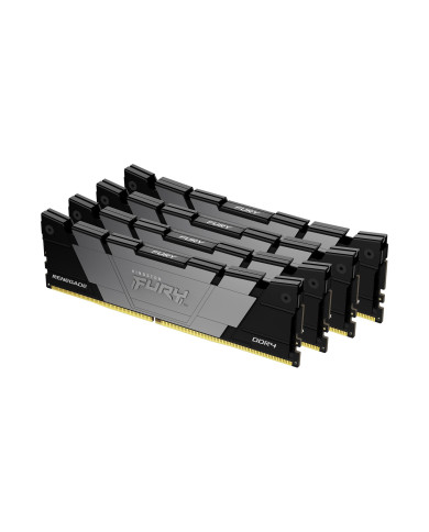 DIMM 128 GB DDR4-3600 (4x 32 GB) Quad-Kit (schwarz, KF436C18RB2K4/128, Renegade, INTEL XMP)