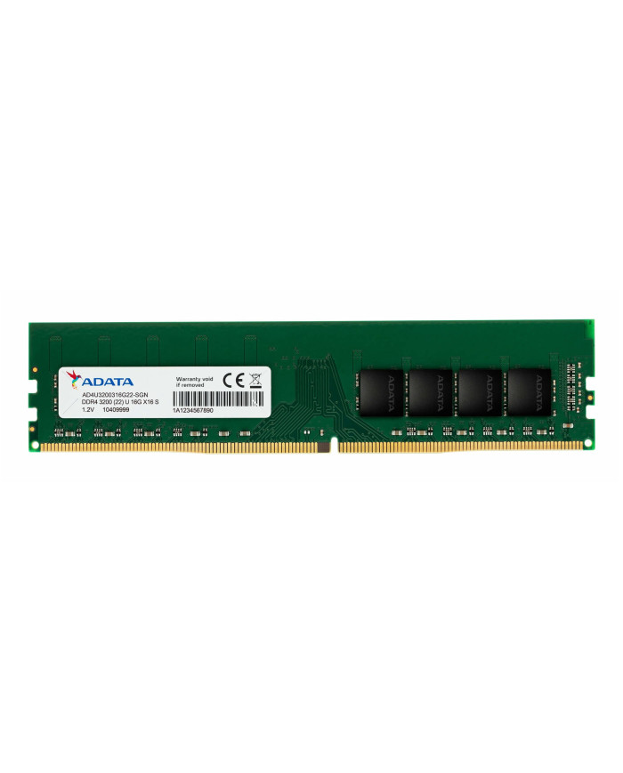 DIMM 16 GB DDR4-3200 (1x 16 GB) (grün, AD4U320016G22-SGN, Premier)