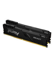 DIMM 16 GB DDR4-3200 (2x 8 GB) Dual-Kit (schwarz, KF432C16BBK2/16, Beast, INTEL XMP)