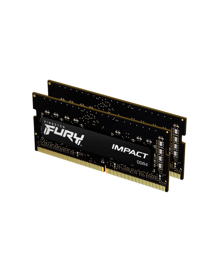 SO-DIMM 16 GB DDR4-3200 (2x 8 GB) Dual-Kit (schwarz, KF432S20IBK2/16, Impact, INTEL XMP)