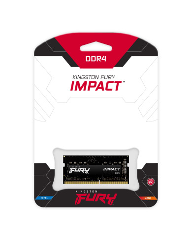 SO-DIMM 16 GB DDR4-3200   (schwarz, KF432S20IB/16, Impact, INTEL XMP)