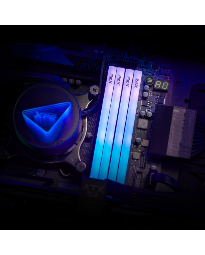 DIMM 16 GB DDR5-6000  (weiß, AX5U6000C3016G-SLABRWH, XPG Lancer Blade RGB, INTEL XMP, AMD EXPO)