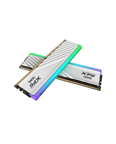 DIMM 32 GB DDR5-6000 (2x 16 GB) Dual-Kit (weiß, AX5U6000C3016G-DTLABRWH, XPG Lancer Blade RGB, INTEL XMP, AMD EXPO)
