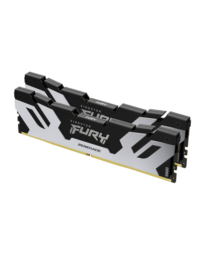 DIMM 96 GB DDR5-6400 (2x 48 GB) Dual-Kit (silber/schwarz, KF564C32RSK2-96, Renegade, INTEL XMP)