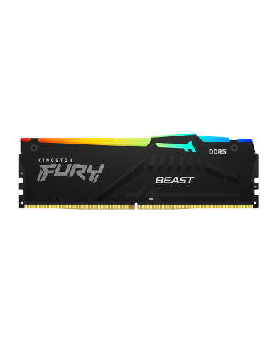 DIMM 32 GB DDR5-6000 (2x 16 GB) Dual-Kit (schwarz, KF560C30BBEAK2-32, FURY Beast RGB, INTEL XMP, AMD EXPO)