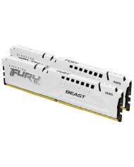 DIMM 64 GB DDR5-6000 (2x 32 GB) Dual-Kit (weiß, KF560C30BWEK2-64, Fury Beast, INTEL XMP, AMD EXPO)