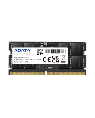 SO-DIMM 16 GB DDR5-4800   (schwarz, AD5S480016G-S, Premier)