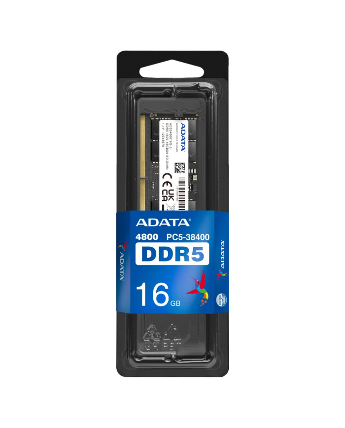 SO-DIMM 16 GB DDR5-4800   (schwarz, AD5S480016G-S, Premier)