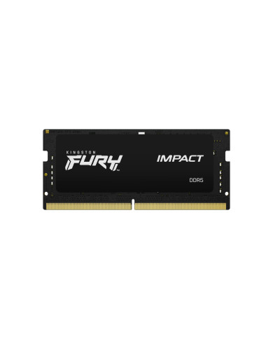 SO-DIMM 16 GB DDR5-4800   (schwarz, KF548S38IB-16, Impact, INTEL XMP)