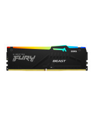 DIMM 32 GB DDR5-5600 (2x 16 GB) Dual-Kit (schwarz, KF556C40BBAK2-32, FURY Beast RGB, INTEL XMP)