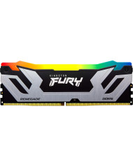 Kingston CU-DIMM 24 GB DDR5-8400, RAM (argento/nero, KF584CU40RSA-24, FURY Renegade RGB, INTEL XMP)