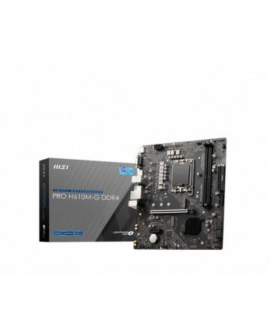 7D46-009R  MSI PRO H610M-G DDR4 scheda madre Intel H610 LGA 1700 micro ATX  4719