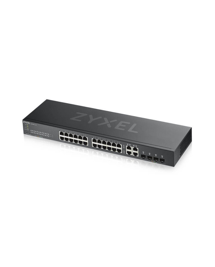 GS-1920-24 Switch Gigabit Ethernet Managed Plus 28Porte con 24 x 10/100/1000 (PoE) + 4 x10Gigabit SFP Dedicate