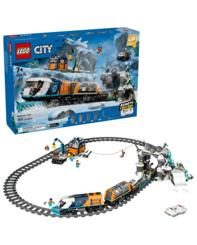 LEGO City Treno espresso artico degli esploratori, Giochi di costruzione